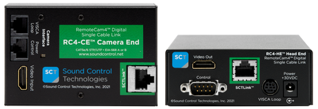 Sound Control Technologies RC4-UNI-KS – Camera Extension Project Pack with Rack Shelf and Universal Wall Mount Camera Extension Kits Sound Control Technologies