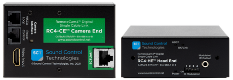Sound Control Technologies RC4-1BC-S – Crestron 1Beyond Camera Extension Kit with Rack Shelf Camera Extension Kits Sound Control Technologies