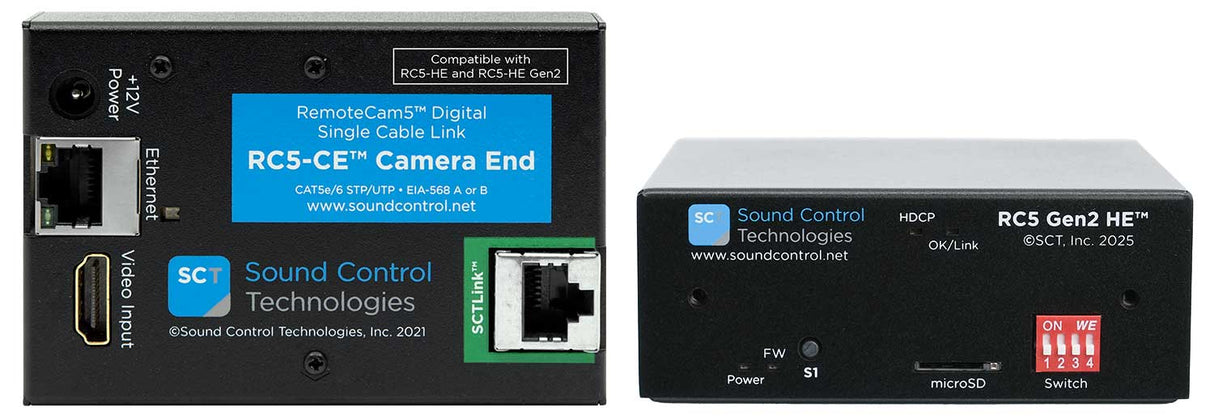 Sound Control Technologies RC5-P40 for Panasonic AW-HE40/AW-HE60 Cameras Video Conferencing Sound Control Technologies