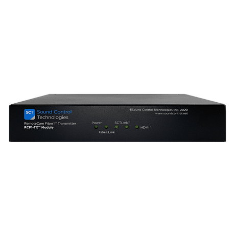 Sound Control Technologies RCF1-XMTR – RCF1 Fiber System Replacement Transmitter Module Replacement Modules Sound Control Technologies