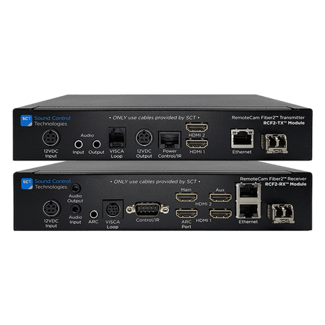 Sound Control Technologies RCF1-UNI – Fiber Camera Extension for Sony and Compatible PTZ Replacement Modules Sound Control Technologies