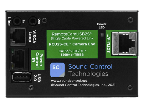 Sound Control Technologies RCU2S-C30 – USB 2.0 Extension Kit for Panasonic Cameras Camera Extension Kits Sound Control Technologies