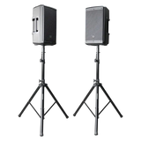 Gator RI-SPKRSTDSET-200-AL Aluminum Tripod Speaker Stand Set with Bag