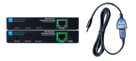 Sound Control Technologies RM-3CP – RemoteMic Extension Kit for Cisco Microphones Microphone Extenders Sound Control Technologies