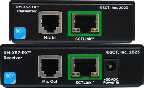 Sound Control Technologies Poly Mic Adapter: RemoteMic™ extender for the Poly Expansion Mic to Poly Studio, X50 and X70 - RM-X57 Video Conferencing Sound Control Technologies