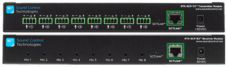 Sound Control Technologies RTK-8CP – Microphone Extension Kit for Cisco Codec Pro Conference Table Connectivity Sound Control Technologies