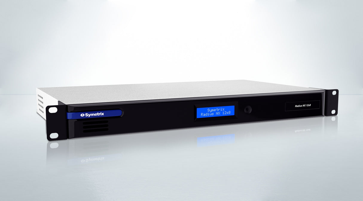 Symetrix 80-0206 Radius NX 12x8 USB-B (non-Dante) Audio Components Symetrix