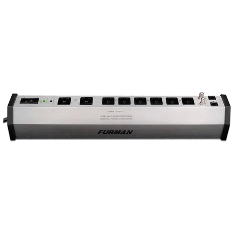Furman PST-8 15A Advanced AC Strip, 8 Outlets, SMP/EVS Power Strips Furman