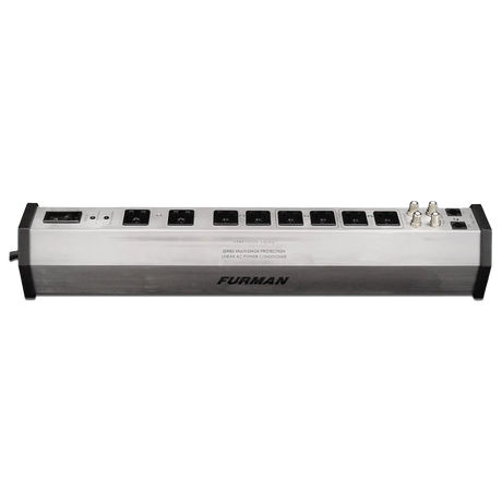 Furman PST-8D 15A Advanced AC Strip, 8 Outlets, 2 Filtered Banks Power Strips Furman