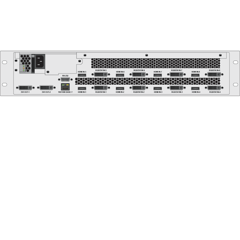RGB Spectrum SV 4100 Powerful DVI Multiviewer and Multi-image Display Processor
