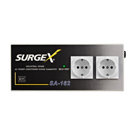 SurgeX SA-162 – Standalone Surge Eliminator, 240V/16A, 2x CEE7/7 Standalone SurgeX