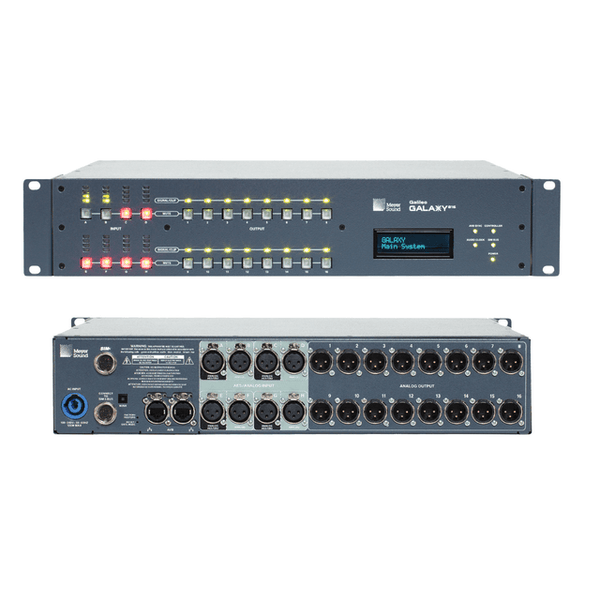 Meyer Sound GALAXY-816 8-Input 16-Output Digital Processor, 2RU