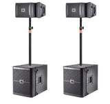 JBL Pro VRX932LAP + Stands PA Bundle