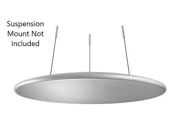 Shure MXA920W-R Ceiling Array Microphone, Round (White)