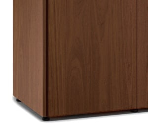 Salamander Siena 237 Deep Cabinet for Integrated Epson LS500 UST Projector - Medium Walnut - X3/EPS2/237S/SN/MW/BK Projector Cabinets Salamander Designs