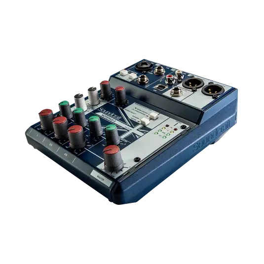 Soundcraft Notepad-5 Small-format Analog Mixing Console with USB I/O - 5085980US