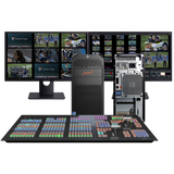 Vizrt TriCaster Vizion Tower 16 & Flex Dual Control Panel