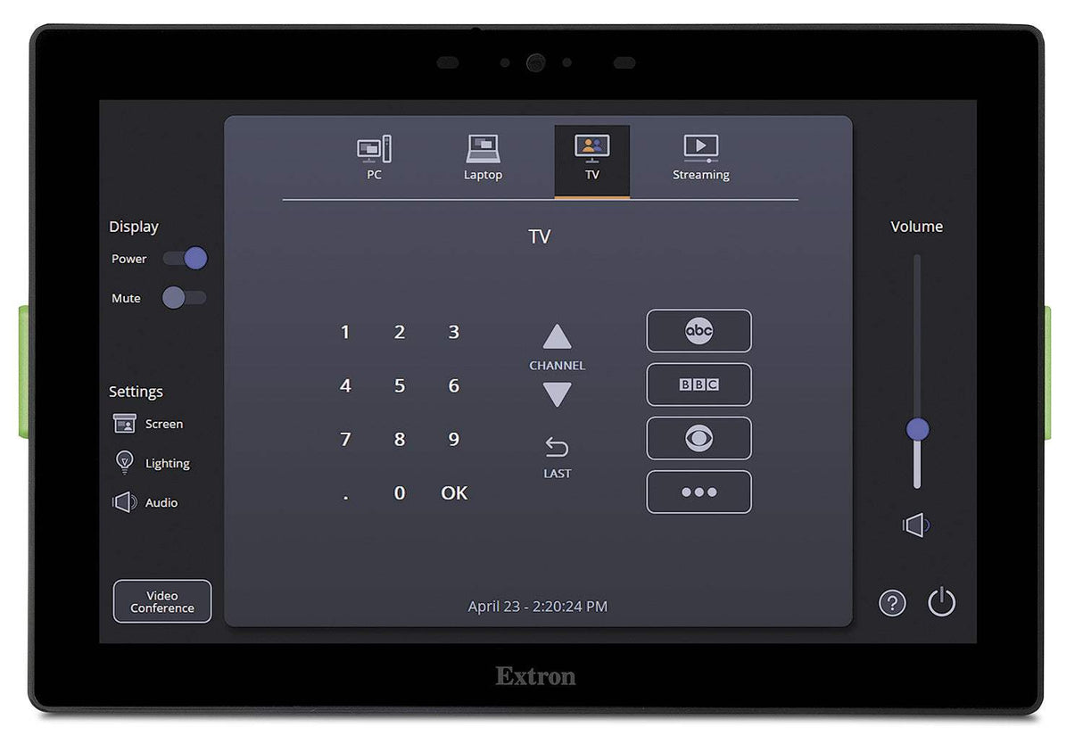 Extron TLP Pro 1025M 10" Wall Mount TouchLink Pro Touchpanel - Wall Mount - Creation Networks