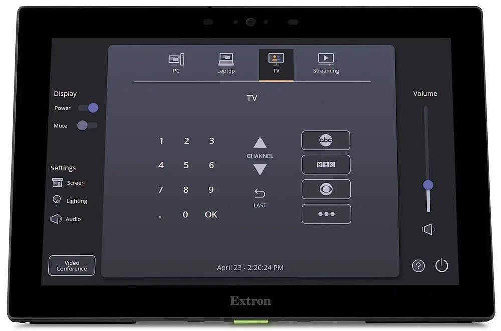 Extron TLP Pro 1025T TouchLink Pro tabletop touchscreen