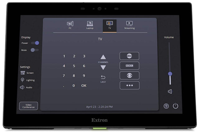 Extron TLP Pro 1025T 10" Tabletop TouchLink Pro Touchpanel - Creation Networks