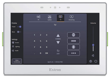 Extron TLP Pro 725M 7" Wall Mount TouchLink Pro Touchpanel - Wall Mount - Creation Networks