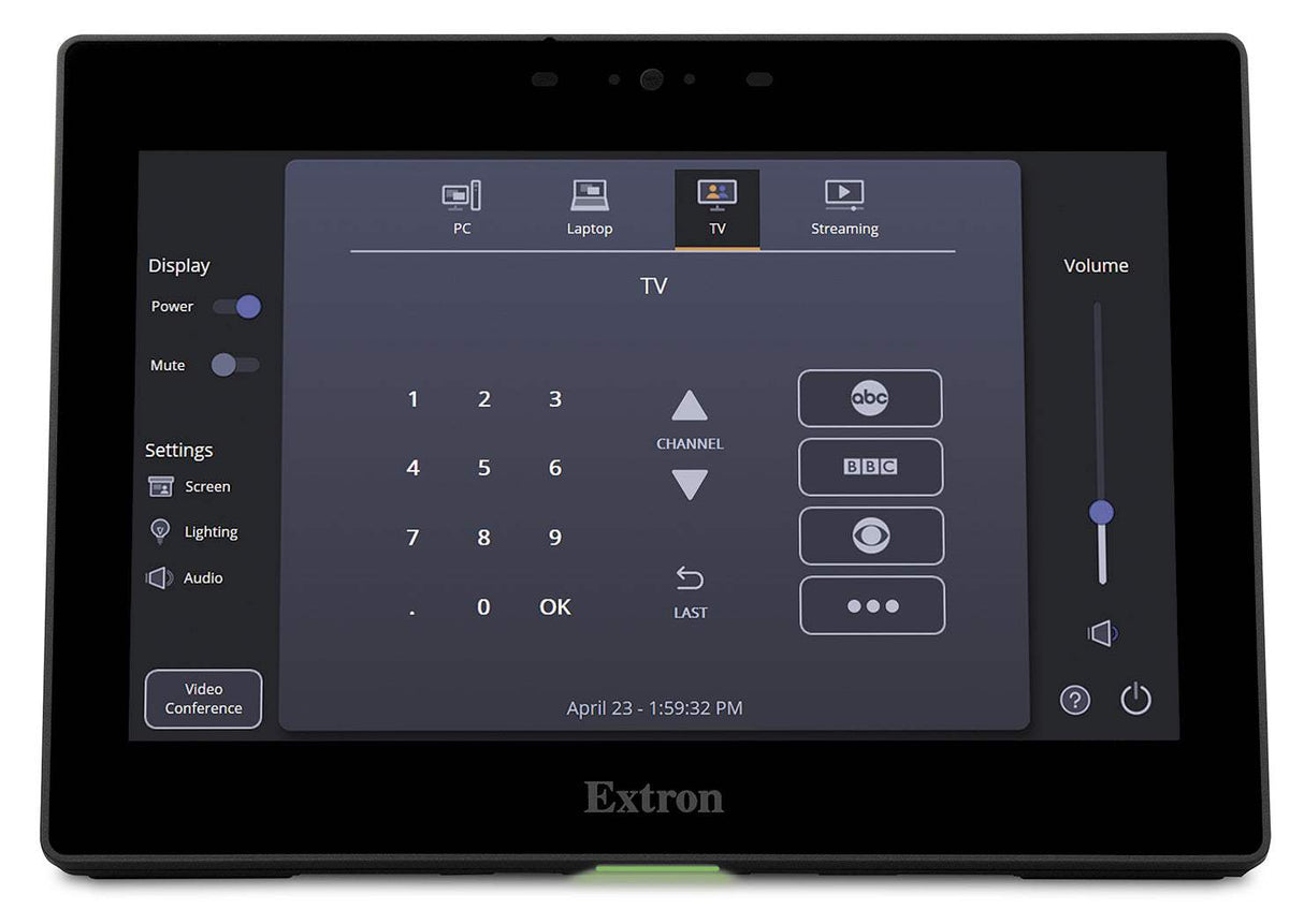 Extron TLP Pro 725T 7" Tabletop TouchLink Pro Touchpanel - Creation Networks