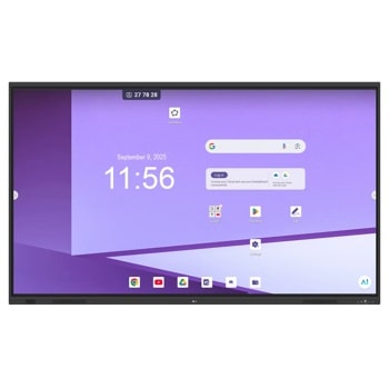 LG 75TR3DQ-B – 75" 3840 x 2160 UHD Interactive Touch CreateBoard Monitor Touch Screen Monitors LG Electronics