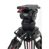 Teris TS100CF-Q Fluid Head & Tripod Kit (Carbon Fiber)