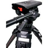 Teris TS300CF-Q Fluid Head & Carbon Fiber Tripod Kit