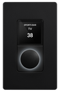ASHLY FXC-B POE Powered Wall Controller for Ashly FX Series Amplifiers. Black, for use in US Room Control Ashly