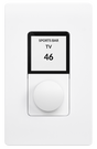 ASHLY FXC-W POE Powered Wall Controller for Ashly FX Series Amplifiers. White, for use in US Room Control Ashly