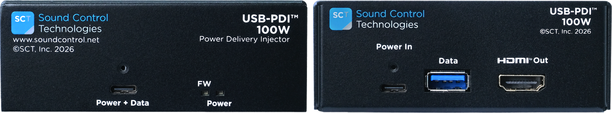 Sound Control Technologies USB-PDI – Single-Cable USB-C BYOM Adapter AV Bridges & Interfaces Sound Control Technologies