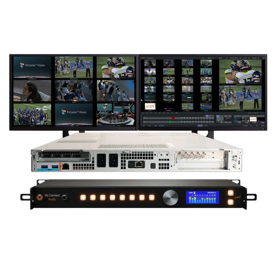 Vizrt Vizion Rack 8 Viz Connect Audio Launch Promo