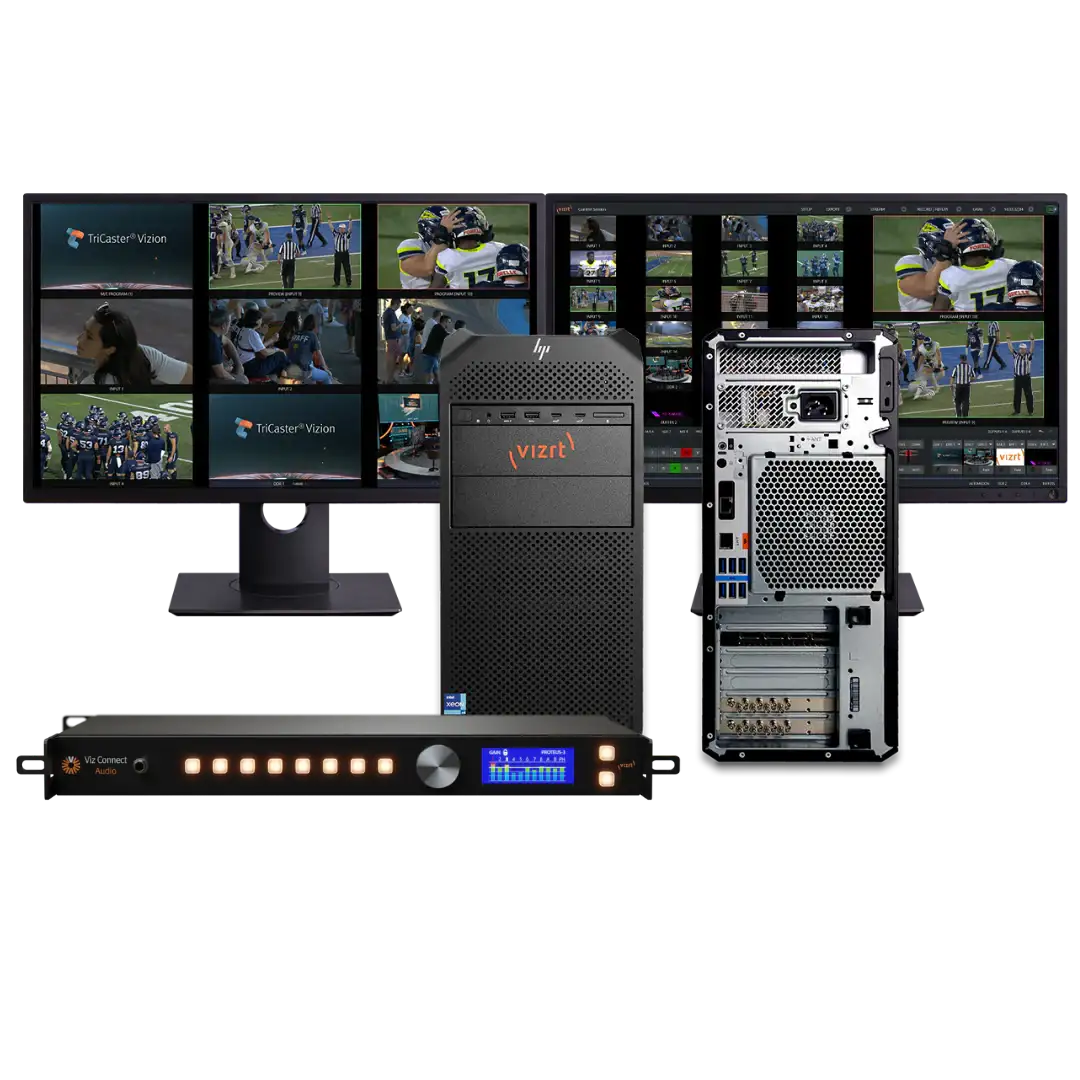 Vizrt Vizion Tower 16 Viz Connect Audio Launch Promo