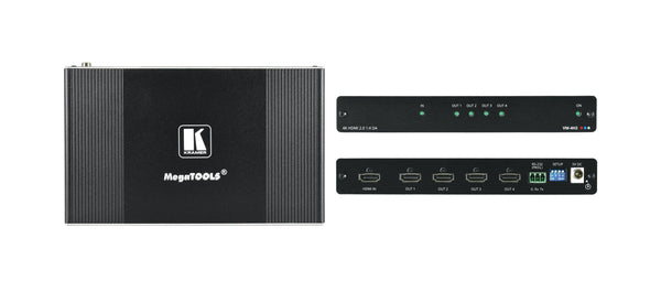Kramer VM-4H2 1:4 4K HDR HDMI Distribution Amplifier