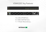 Netgear VSM4320C-100NES
M4350-16V4C MANAGED SWITCH  - Creation Networks