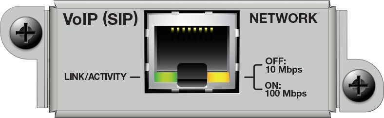 Symetrix 80-0066 2 Line Analog Telephone Card control Symetrix
