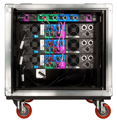 Crown VRACK-4X3500HD – Complete V-Rack with Three IT4X3500HD Amplifiers Power Amplifiers Crown