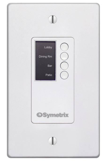 Symetrix 80-0177 W4, White, US Standard control Symetrix