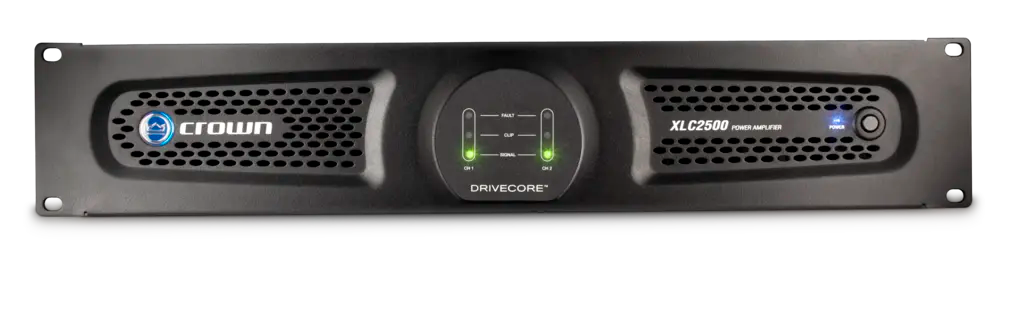 Crown XLC2500 XLC Series Amplifier with DriveCore Technology, 500W per Channel Audio Amplifiers Crown