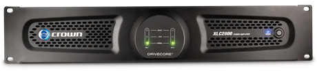 Crown XLC2800 XLC Series Amplifier with DriveCore Technology, 900W per Channel Audio Amplifiers Crown