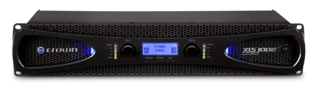 Crown XLI800 XLS1002 Two Channel, 350W Power Amplifier Audio Amplifiers Crown