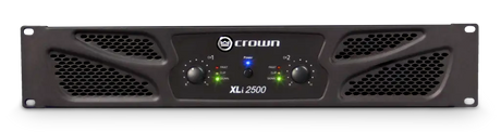 Crown XLI2500 Two-channel, 750W @ 4(Omega) Power Amplifier Audio Amplifiers Crown