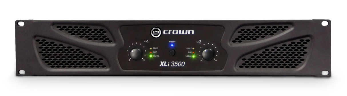 Crown XLi 3500 – 2-Channel 1350W Power Amplifier - front