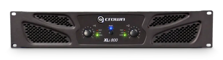 Crown XLI800 Two-channel, 300W @ 4(Omega) Power Amplifier Audio Amplifiers Crown