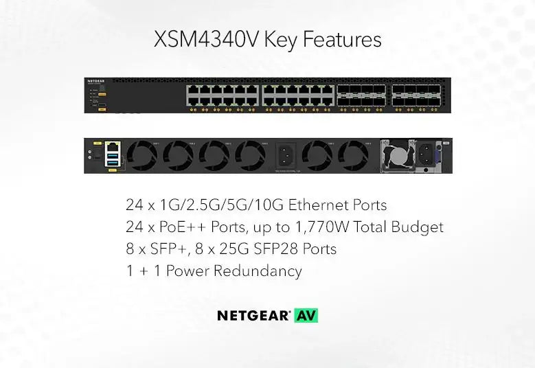 Netgear XSM4340V-100NES - Creation Networks