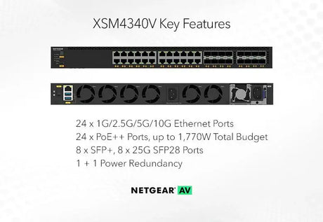 Netgear XSM4340V-100NES - Creation Networks