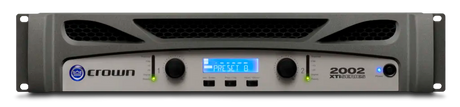 Crown XTI2002 XTI 2 Series, Two-channel, 800W Power Amplifier Audio Amplifiers Crown