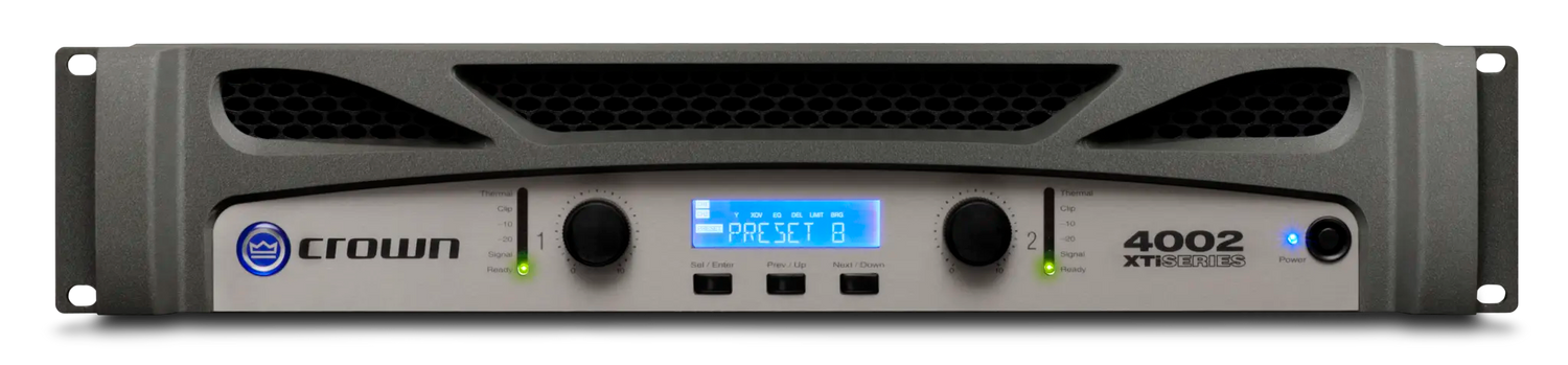 Crown XTi 4002 – 2-Channel 1200W Power Amplifier with DSP - front