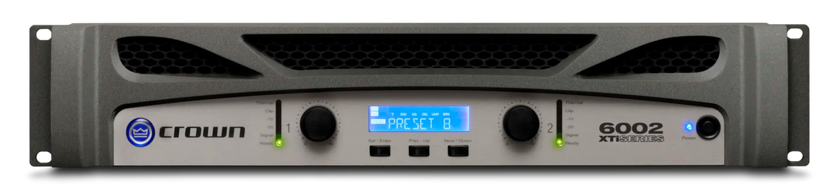 Crown XTi 6002 – 2-Channel 2100W Power Amplifier with DSP - front